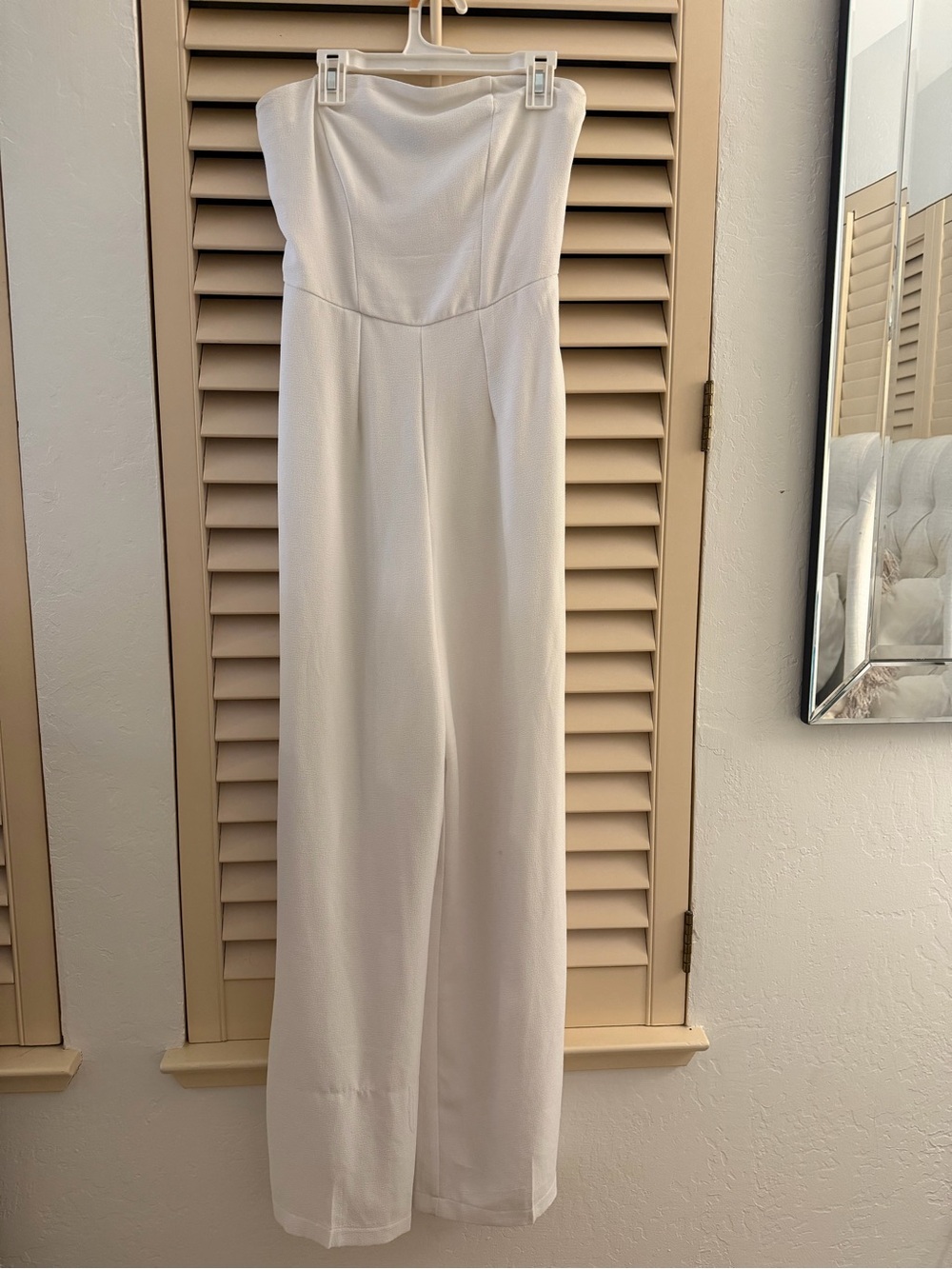 White jumpsuit